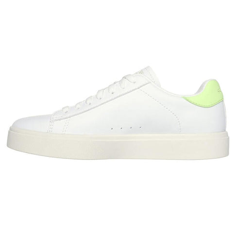 Skechers Eden LX Top Grade White  Lime Multi Womens Trainer
